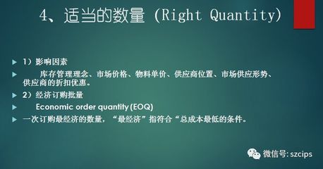 周一·术语篇 | 采购管理的核心基石 物料订购的5R原则